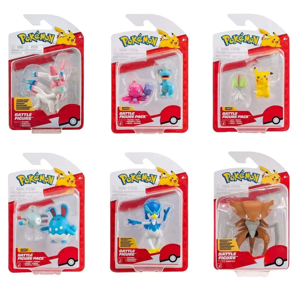 Set Pokémon de Figurines de combat