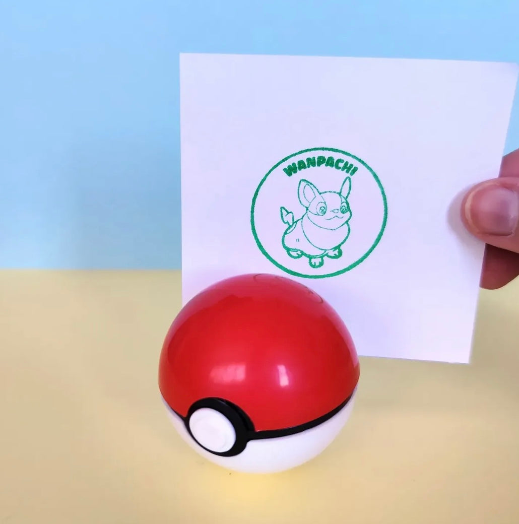 CHEWING-GUM POKÉBALL AVEC TAMPON – photo 3