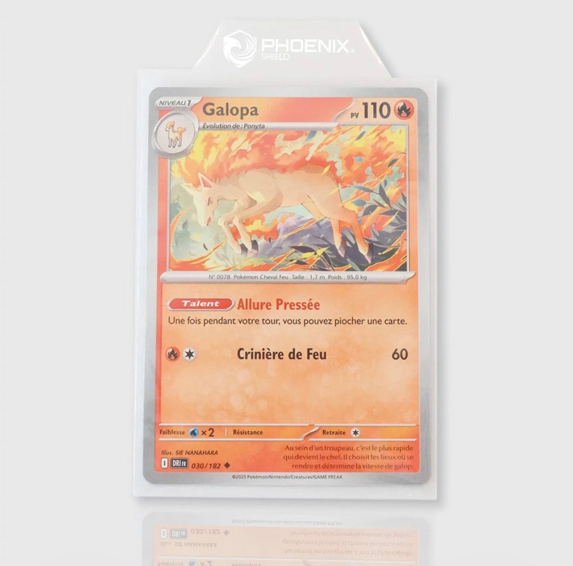 Card Quicklift Sleeves (X100) Phoenix Shield – photo 2