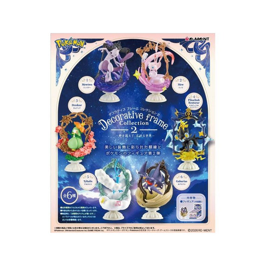 Pokémon Decorative Frame Collection Vol. 2 – Re-Ment JAP