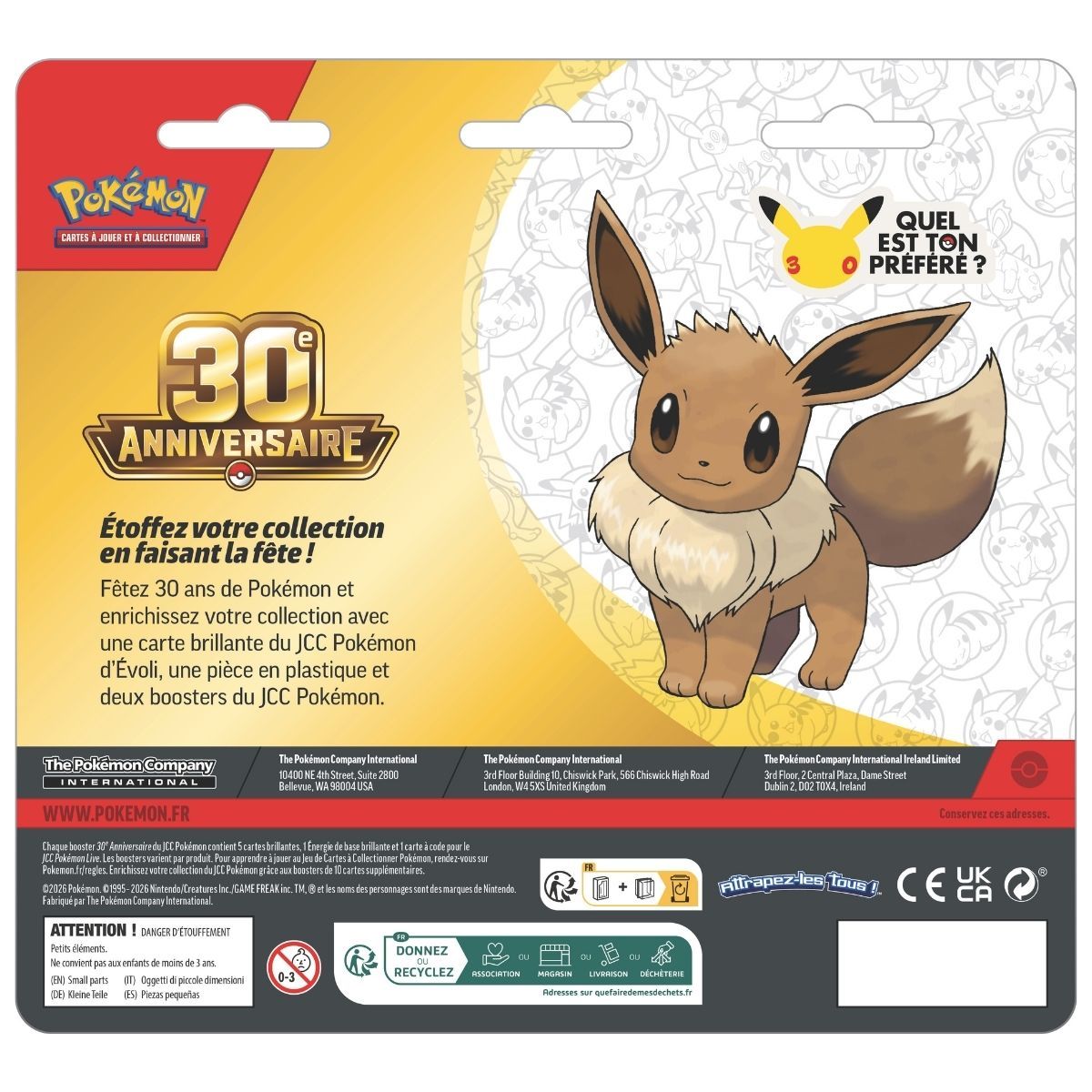 Blister 2 Boosters Evoli - vue 2
