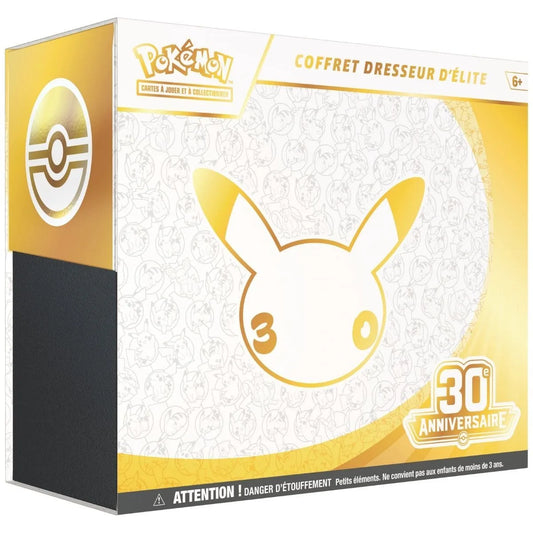 Coffret Dresseur d'Élite 30e Anniversaire - vue 3D