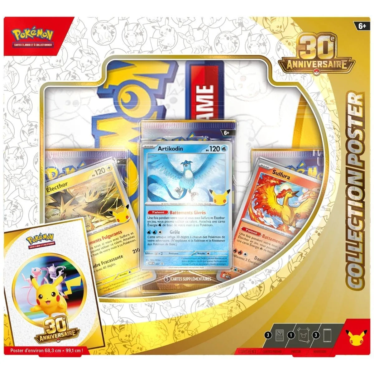 Collection Poster - cartes promo Artikodin Electhor Sulfura