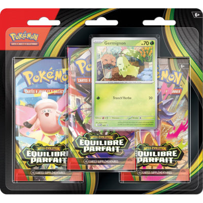 Tripack Pokémon Méga-Évolution ME03 Germignon
