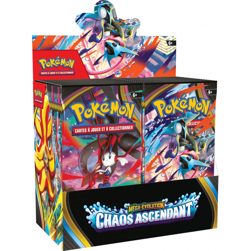 Display Pokémon Méga-Évolution ME04 Chaos Ascendant