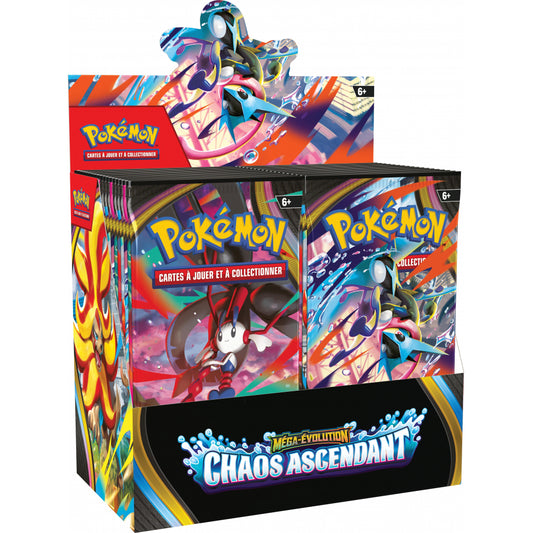 Display Pokémon Méga-Évolution ME04 Chaos Ascendant