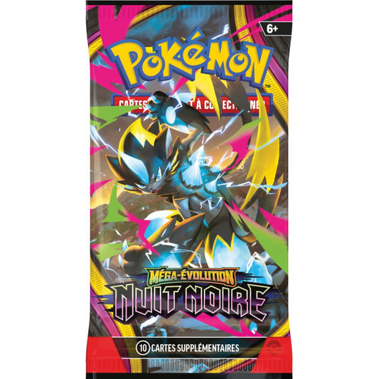 Booster Pokémon Méga-Évolution ME05 Nuit Noire