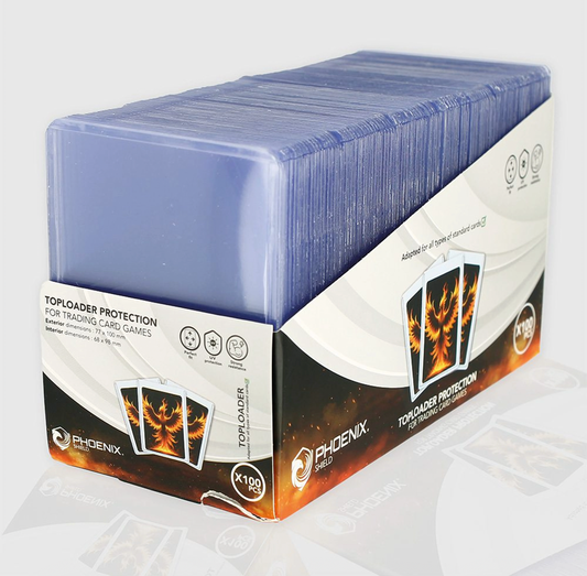Toploaders 35PT 3"X4" (X 100) Standard Phoenix Shield