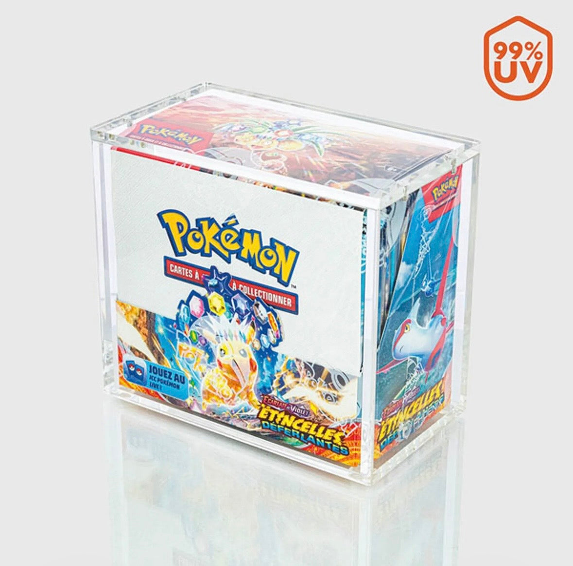 Protection Acrylique – DISPLAY - Booster Box Phoenix Shield UV 99%