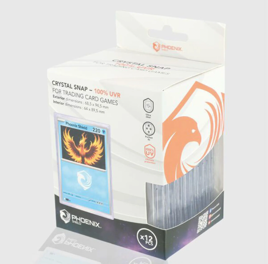 Toploaders Crystal Snap Ultimate 100% UV Phoenix Shield