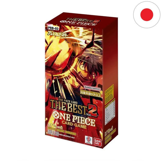 Display PRB-02 10 booster JAP One piece Card the Best 2