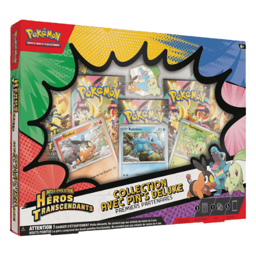 COFFRET POKEMON PINS 2.5 HERO TRANSCENDANT