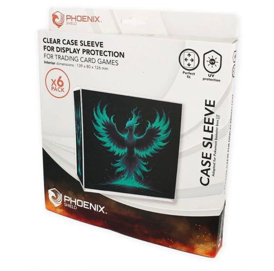 Crystal Box Protection For Booster Box UV 99% Phoenix Shield (x6)