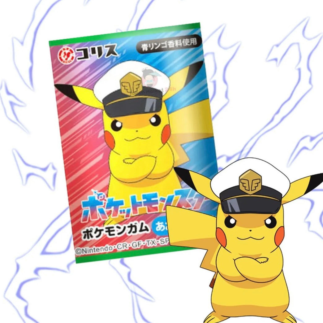 CHEWING-GUM POKÉMON - POMME VERTE