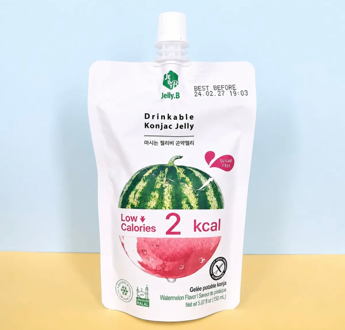 GELÉE KONJAC À BOIRE - SAVEUR PASTÈQUE 150ML