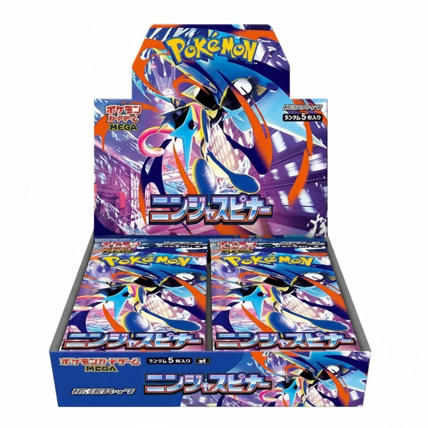 Display Pokémon M4 Ninja Spinner - Japonais NO SHRINK