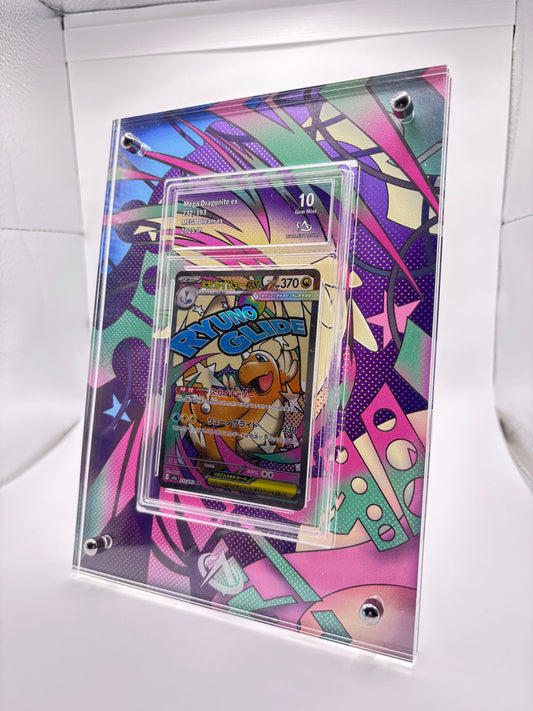 Cadre + carte gradée Dracolosse Collect Aura Gem Mint japonaise