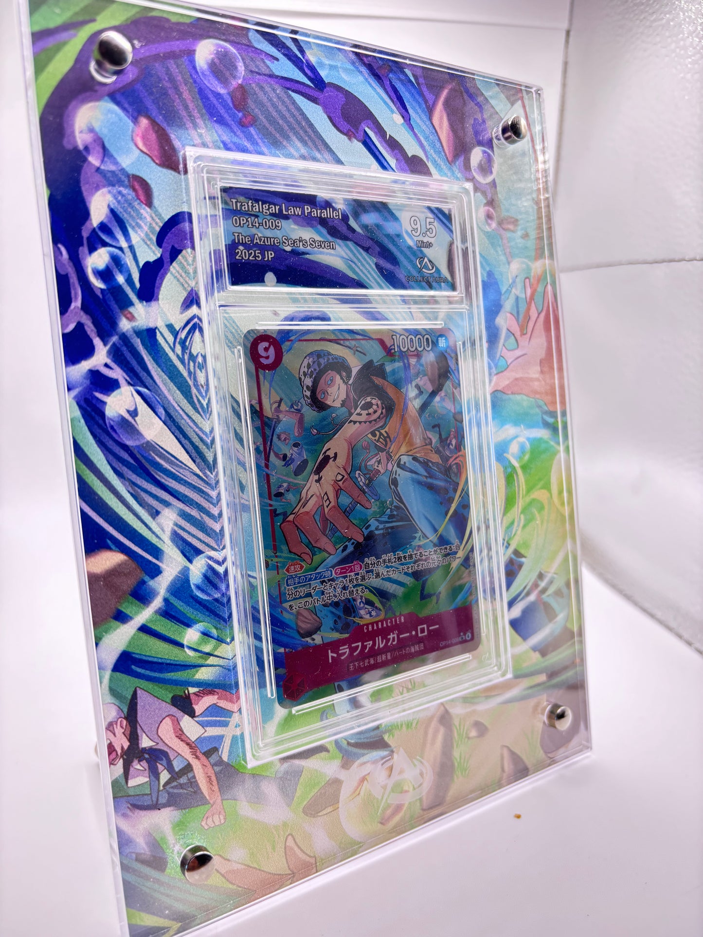 Cadre + carte gradée Law Collect Aura Gem Mint japonaise – photo 2