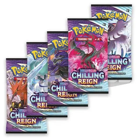 Pokémon Sword & Shield: Chilling Reign Booster Pack (10 Cards) (ENG)