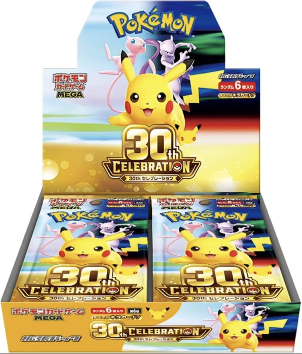 Pokémon 30 ans Display Boosters Japonais