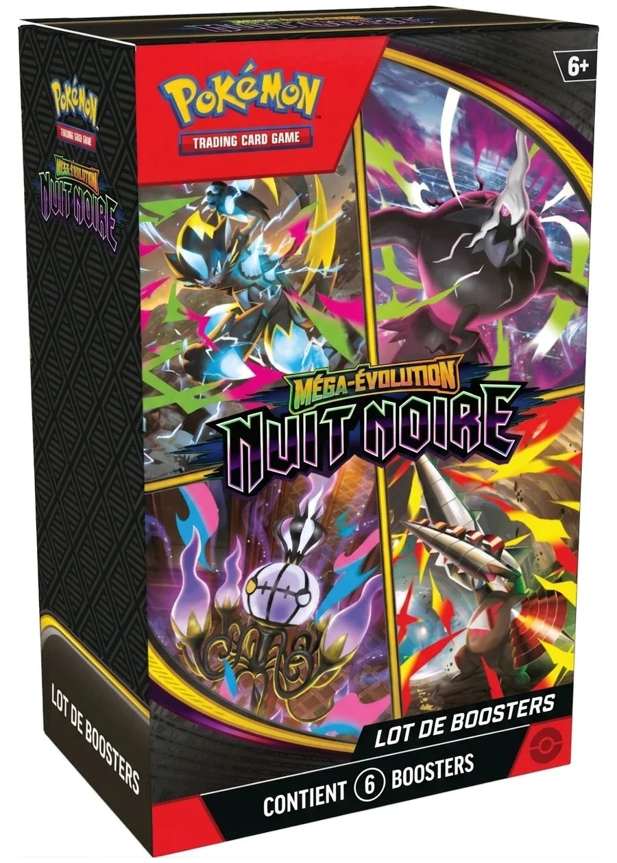 Bundle Nuit Noire ME05 6 Booster Pokémon Français
