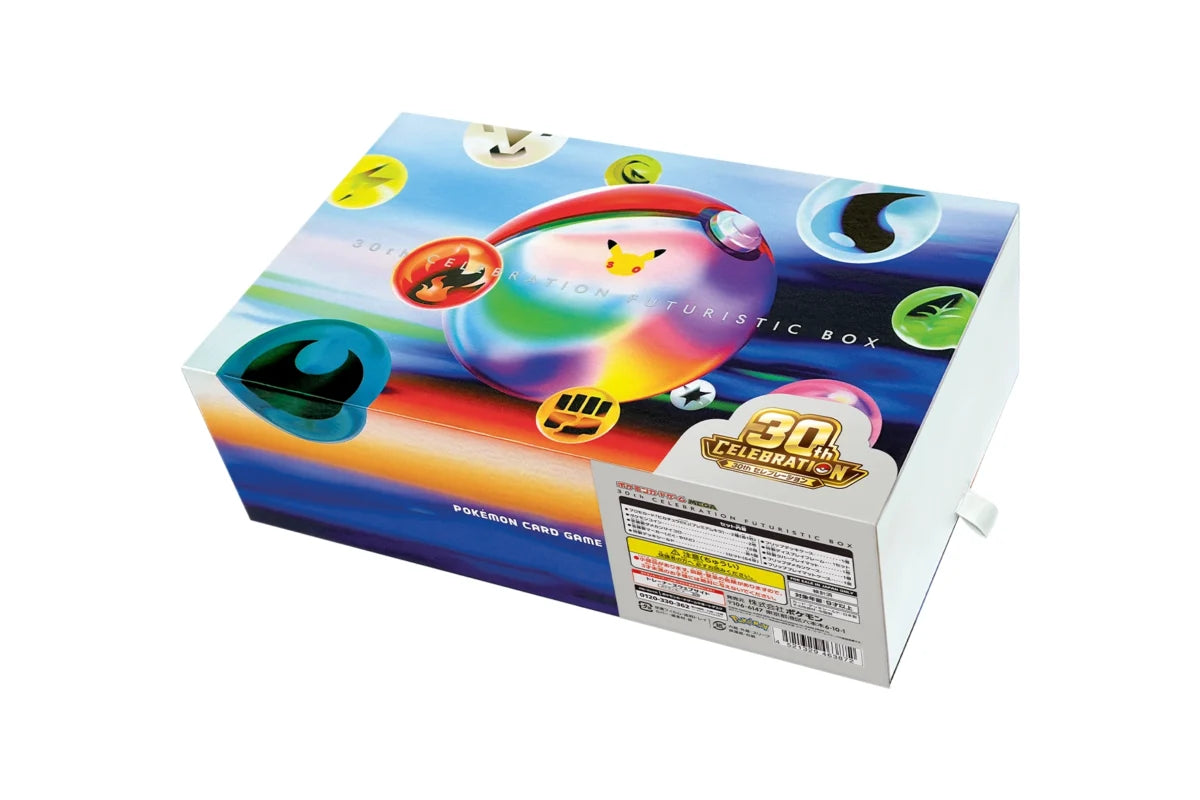 Pokémon TCG MEGA 30th Celebration Futuristic Box Japonais